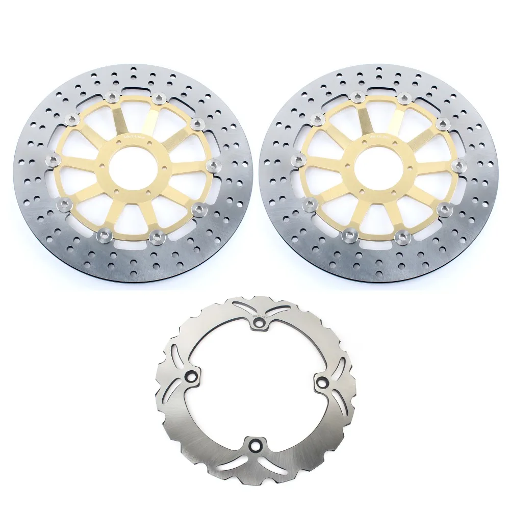 

BIKINGBOY Front Rear Brake Discs Disks Rotors For Honda XL 1000 V Varadero 1999 2000 2001 2002 VX VY V1 V2 99 00 01 02