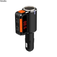 Ingmaya автомобильное зарядное устройство с поддержкой Bluetooth 3.1A прикуривателя продлить AUX Mp3 плеер для IPhone 6 фотоаппаратов моментальной печати 7 S X плюс samsung IPad ZTE Huawei аудио