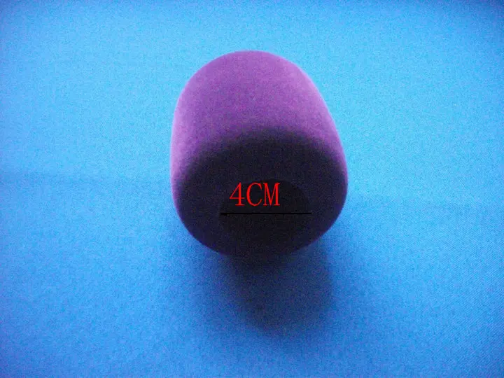 Linhuipad DV-04 ворсовое Покрытие Фиолетовый микрофон для интервью ветровое стекло пены, Внутренний диаметр: 40 мм(about1.57) Быстрая