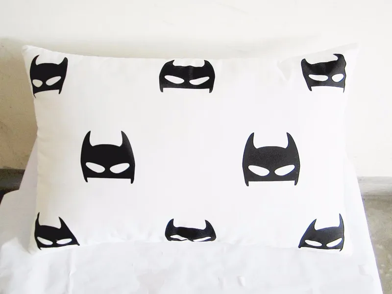 

black white print kids gift Pillowcases