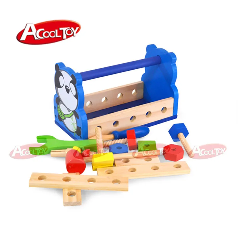 Блоки Игрушки для мальчиков подарок для игры многофункциональные Juguetes милый инструмент набор игрушек строительные инструменты деревянные развивающие игрушки для детей