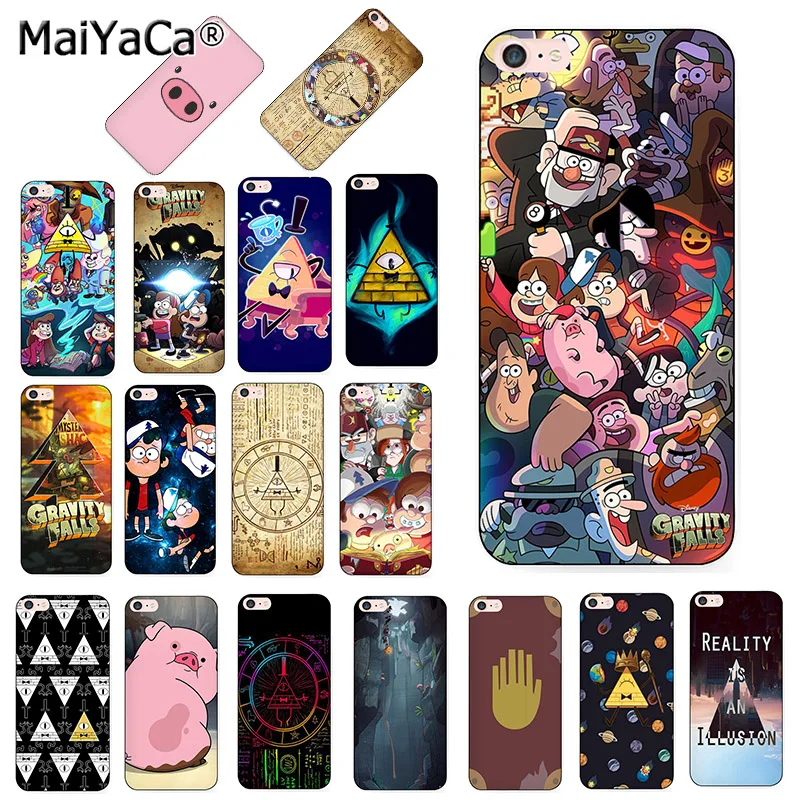 MaiYaCa الجاذبية يقع خنزير الطباعة الرسم الأسود سيليكون لينة الهاتف حقيبة لهاتف أي فون 8 7 6 ثانية زائد X XR XS 10 5 ثانية SE كوكه شل