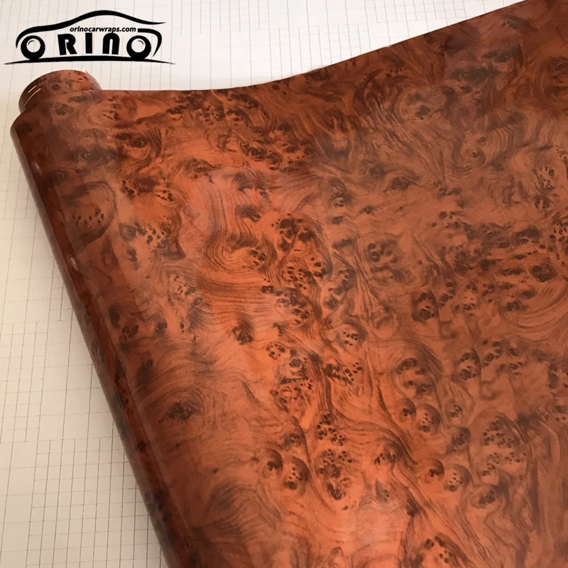 Wood Grain Vinyl Film Sticker-1