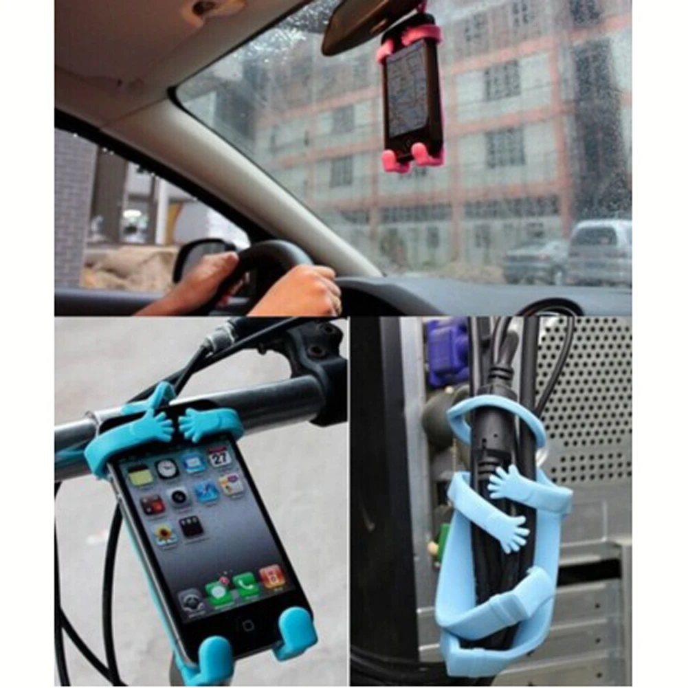  Einzigartige Flexible Handy Halter aus Hochwertigem Silizium für iPhone/für Samsung/für Huawei/für 