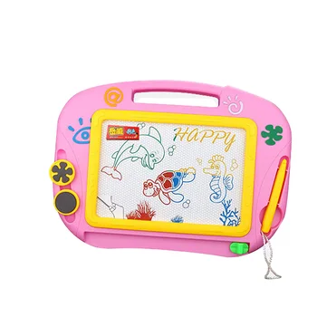 

writing board baby toddler puzzle painting Non Toxic Magnetic Mini Sketch Doodle Drawing Board Educational Toy with Pen