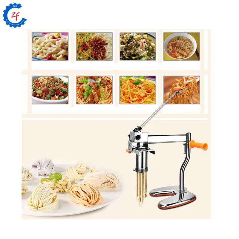 Small Manual Pasta Maker Noodles Making Machine Vegetable Noodle