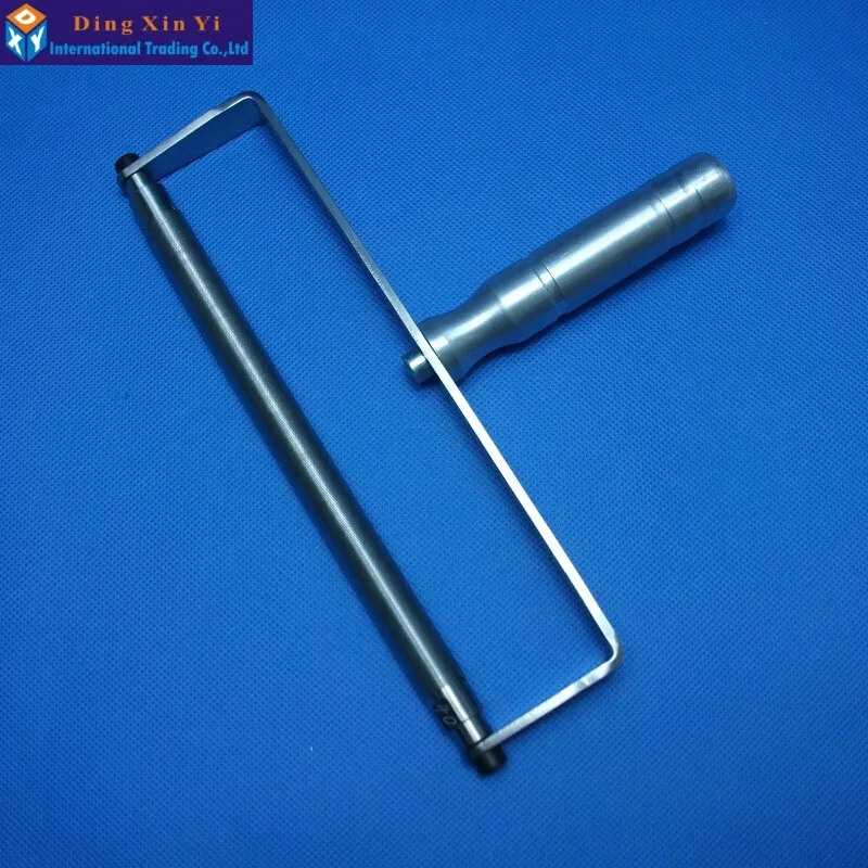 40um Wire rod coating machine with handle Stainless steel Rod Scraping Ink Stick With Handle Free