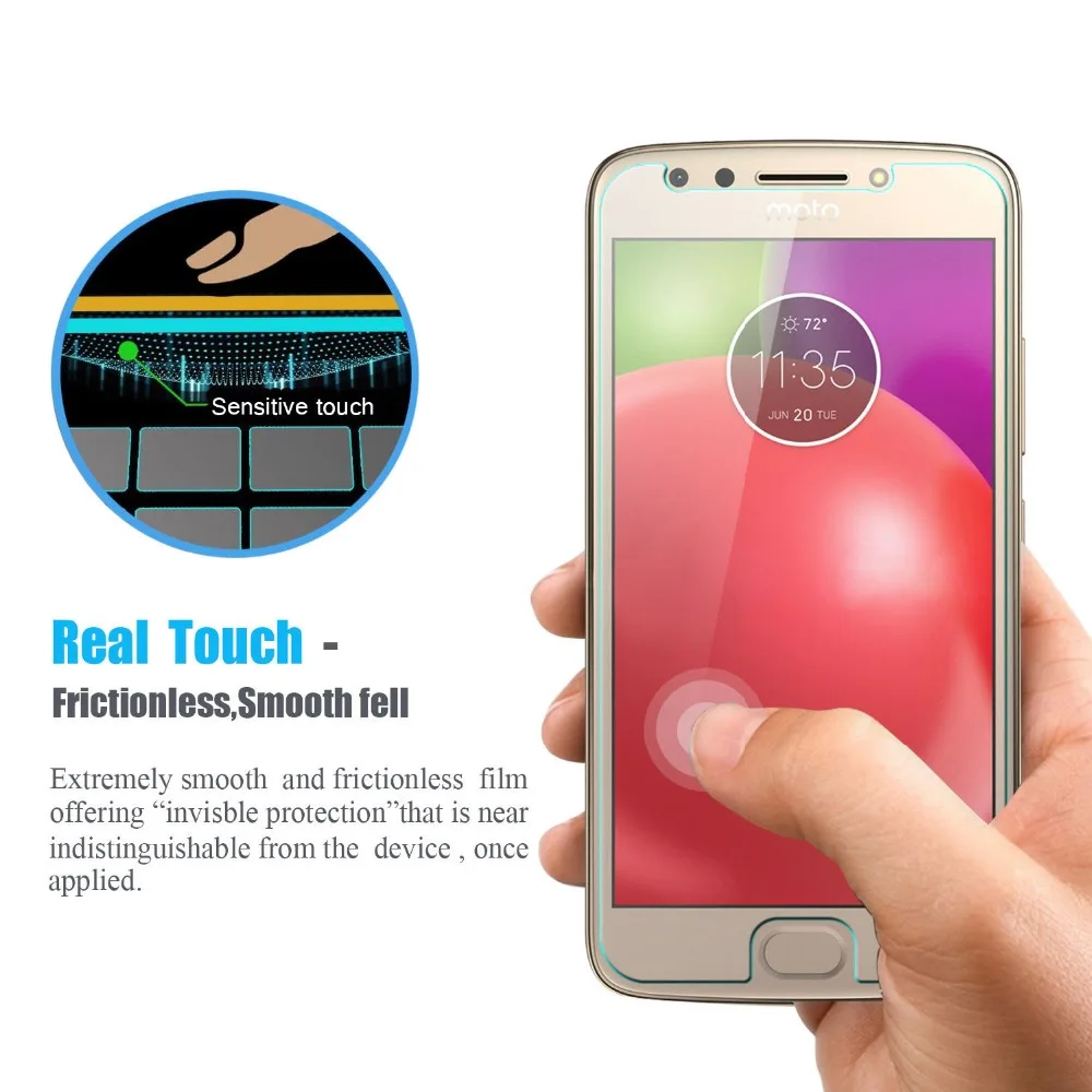 Защитное стекло закаленное для Motorola Moto E4 Plus|Защитные стёкла и плёнки| |