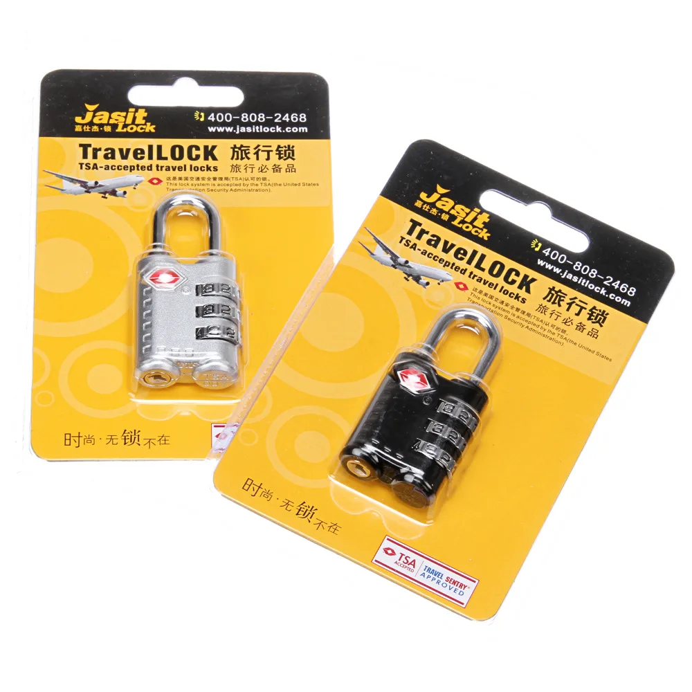 Best Classic TSA Approved Locks Resettable 3 Digit Combination TSA Lock for Travel Suitcase
