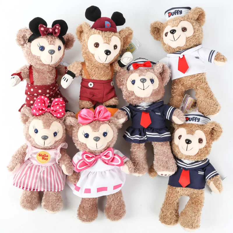 1 шт. плюшевая игрушка 24 см в виде медведи Duffy и Shelliemay милый костюм моряка на