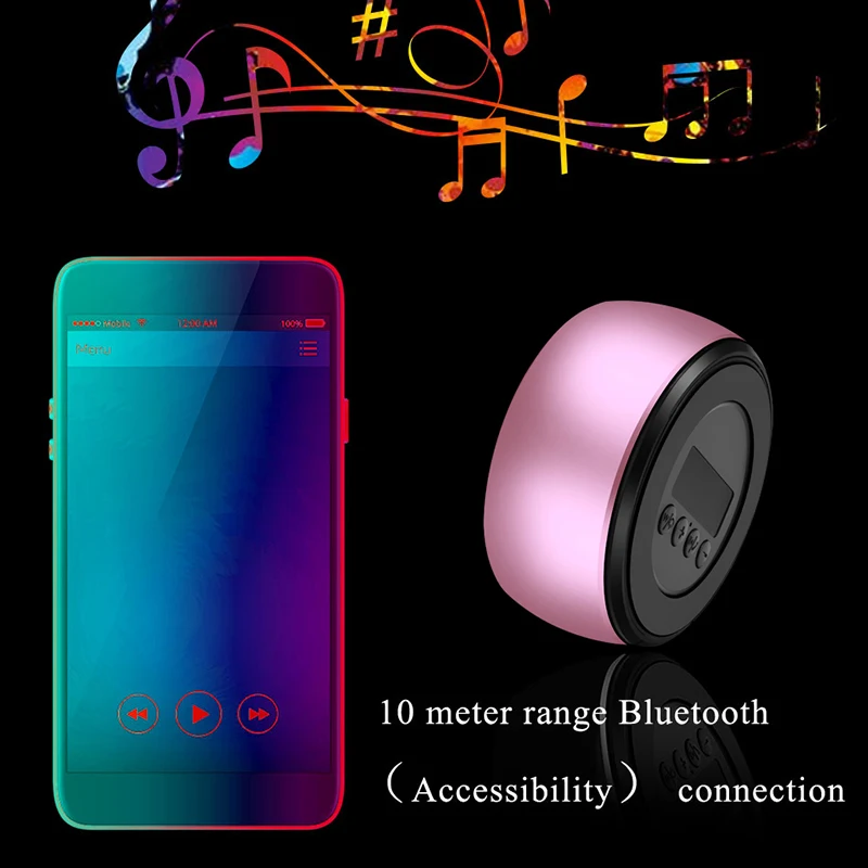 Мини Портативная Bluetooth колонка Беспроводная басовый звук стерео сабвуфер FM радио