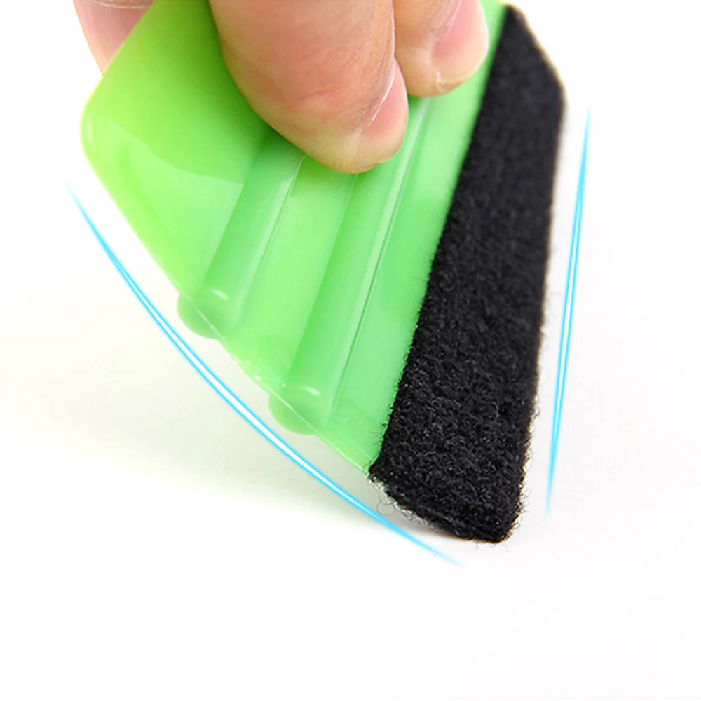 

Car Glass Cleaning Tool Wrap Scraper Squeegee Tool with Soft Felt for Car Vehicles Window Vinyl Film Sticker Scraper