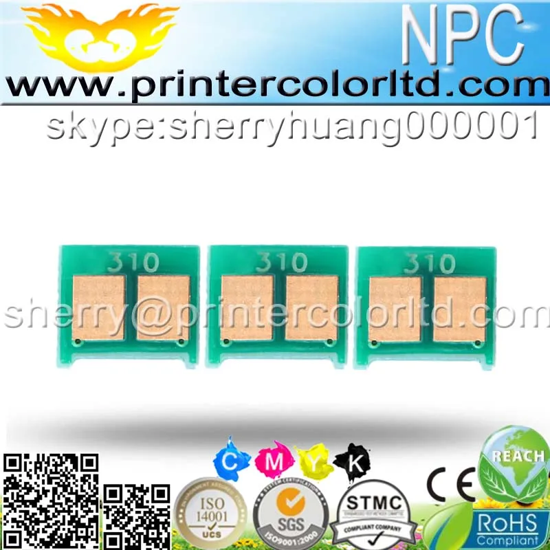 1025) laser printer toner reset chip for HP CP1025 CP1025nw CP 1025 1025nw CE310A - CE313A CE310 310A bkcmy free shipping | Компьютеры и