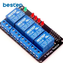 1PCS 24V 4 Channel Relay Module Shield for ARM PIC AVR DSP Electronic