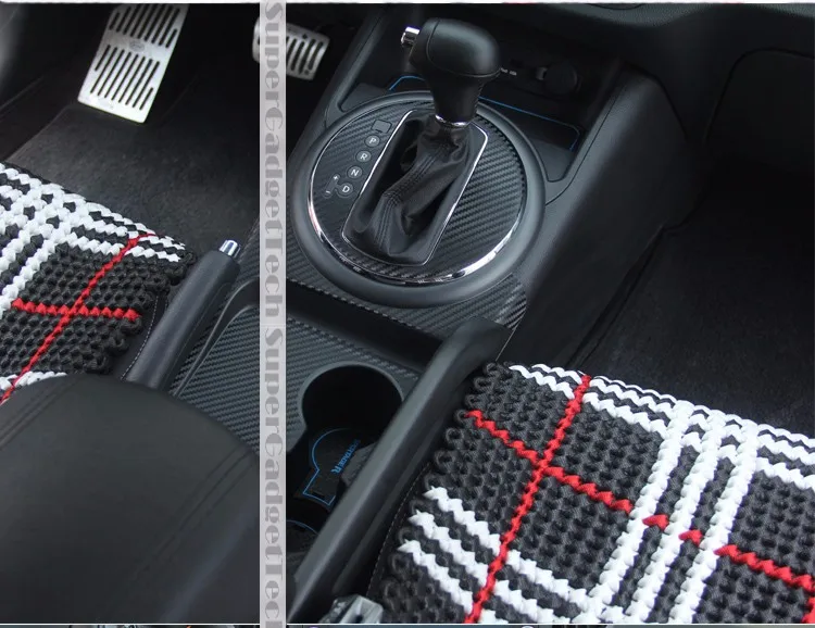 Автомобильный Стайлинг, Автомобильный интерьер, центральная консоль, изменение цвета, углеродное волокно, формовочные наклейки, наклейки для Kia Sportage R 2010
