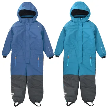 

Waterproof and windproof Siamese romper quilted out clothes Children's jumpsuit boys and girls ski suits