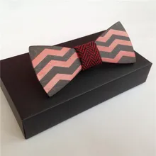 Мужские галстуки цветные деревянные мужские деревянный галстук-бабочка аксессуар бабочка свадебное мероприятие деревянный галстук-бабочка для мужчин бабочка шеи галстуки