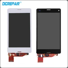 4.5 “blanco Negro Para Sony Xperia Z3 Mini Compacto D5803 D5833 Pantalla LCD Táctil Digitalizador Asamblea Envío Libre + Track No.