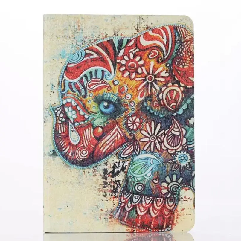 

Del New Elephant Patterns Flip Stand Case Cover For iPad Mini 1 2 3 Retina Mar14