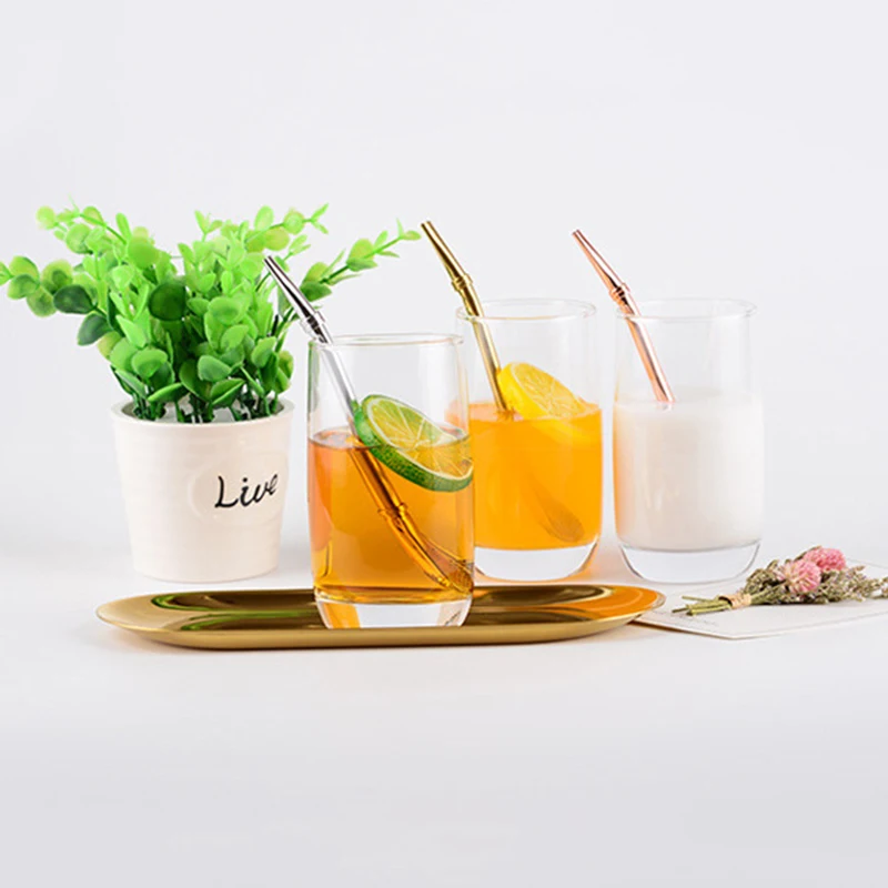 Drinking Straw Tea Filter Yerba Mate Tea Bombilla Straws Stainless Steel Spoon Gourd Reusable Tea Tools Washable Bar Accessories (1)