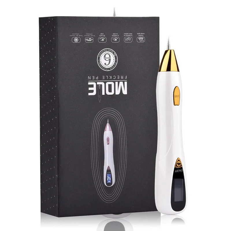 Skin Care Laser Mole Tattoo Freckle Removal Pen LCD Sweep