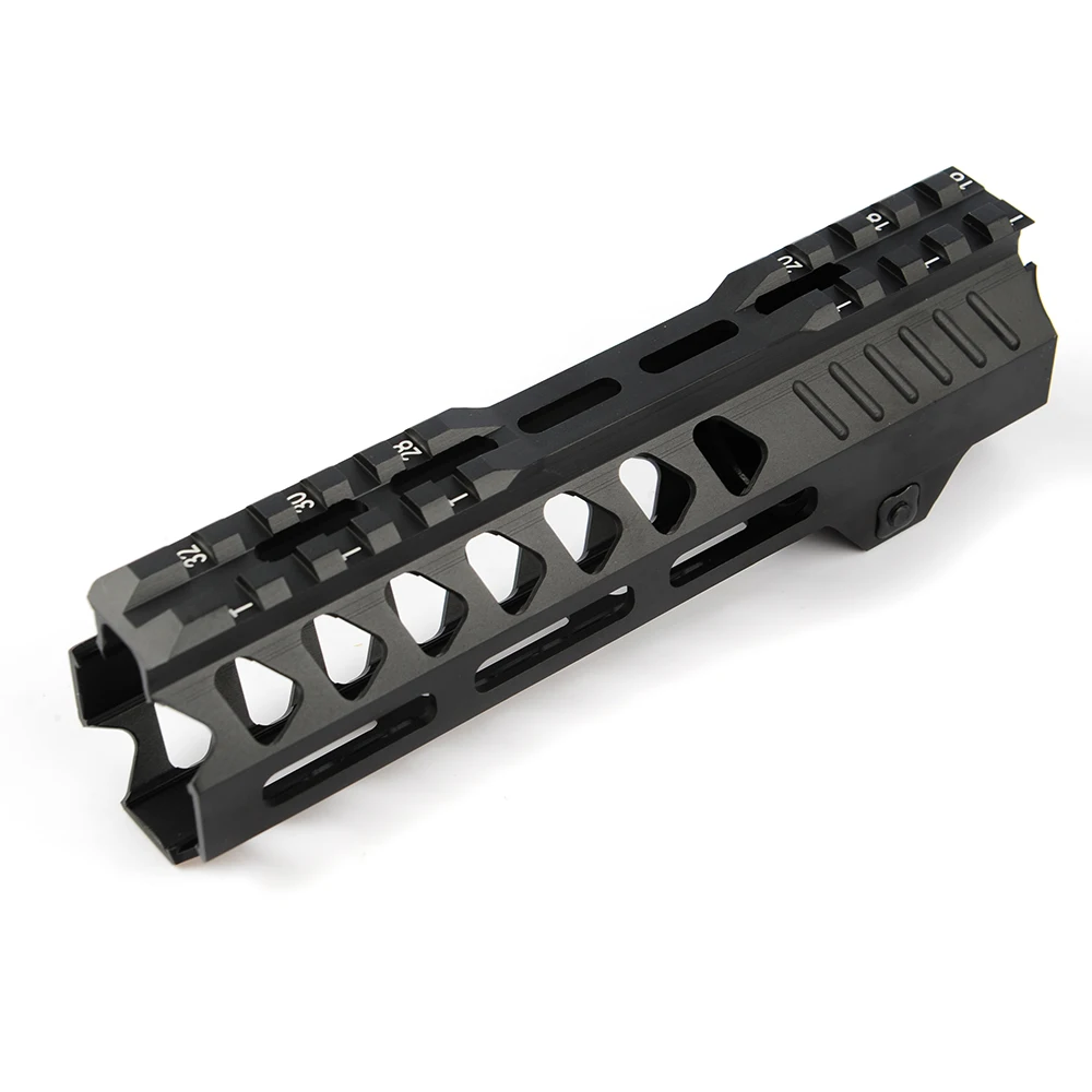 تكتيكات 7/10/12/13.5/15 بوصة تعويم Keymod Handguard Picatinny السكك الحديدية مربع الفم ل AR سلسلة بندقية أنواع للصيد