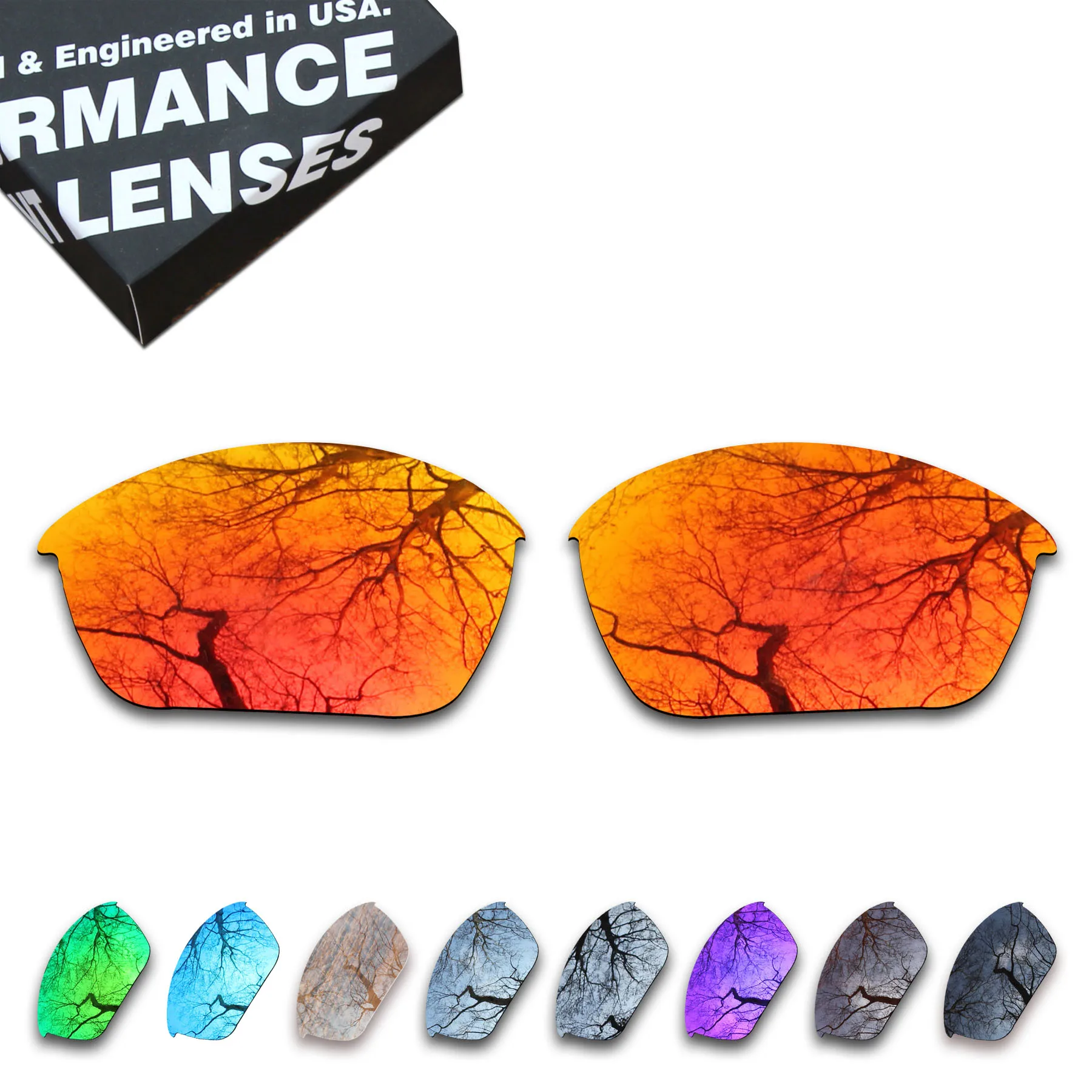 

ToughAsNails Polarized Replacement Lenses for Oakley Half Jacket Special Sunglasses - Multiple Options