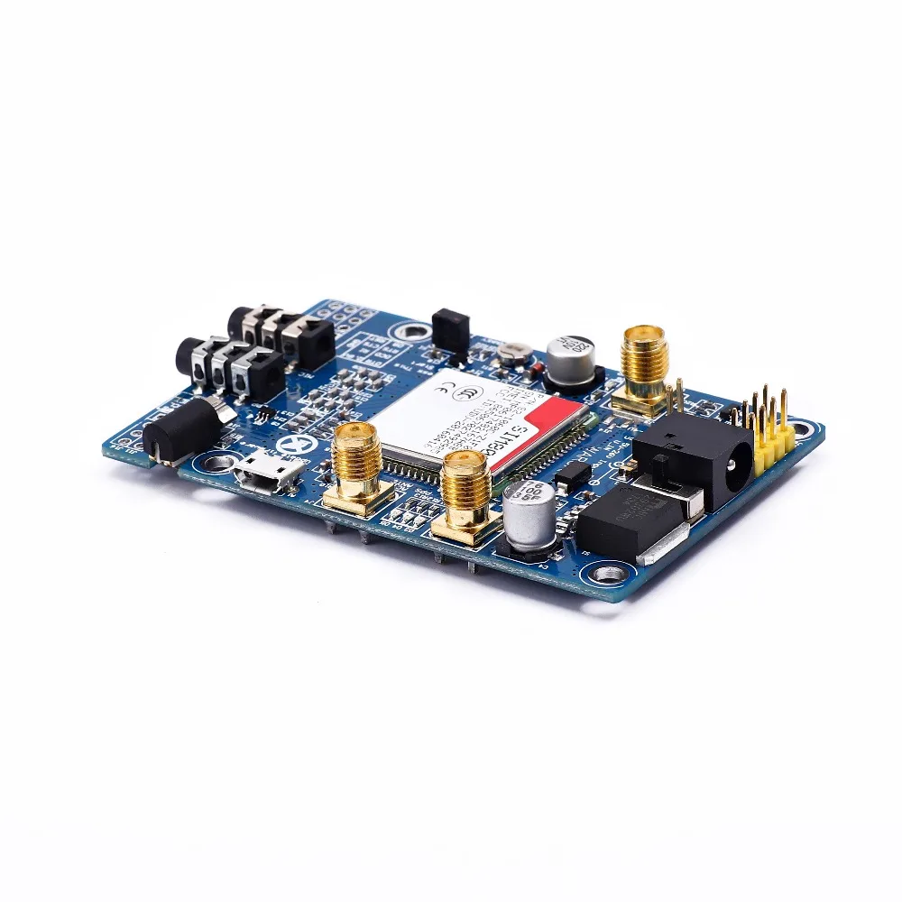 SIM808 модуль GSM GPRS GPS макетная плата IPX SMA с антенной для Raspberry Pi Поддержка 2G 3G 4G SIM