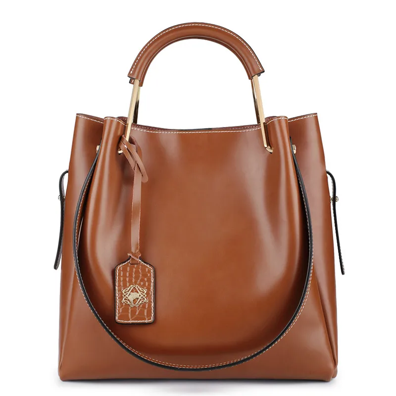 

2017 new top quality female fashion women genuine leather handbags  large capacity composite bags handbags women famous brands