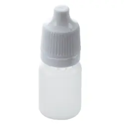 10 шт. пустой пипетки бутылки Пластик глаз Liquid винтовой Кепки крышками 5 мл