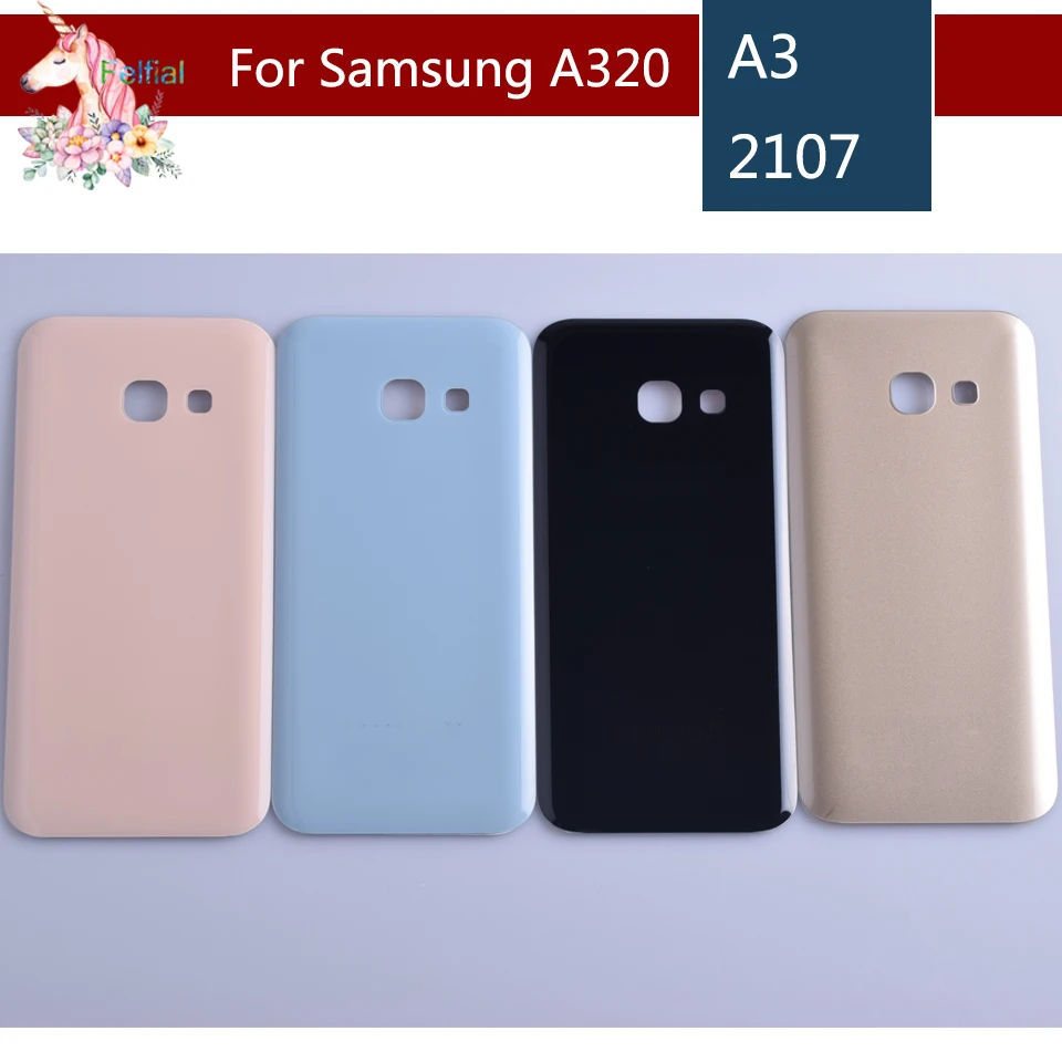 Для samsung Galaxy A3/A5/A7 A320 A520 A720 Корпус Крышка батарейного отсека задняя крышка шасси задний Чехол замена корпуса