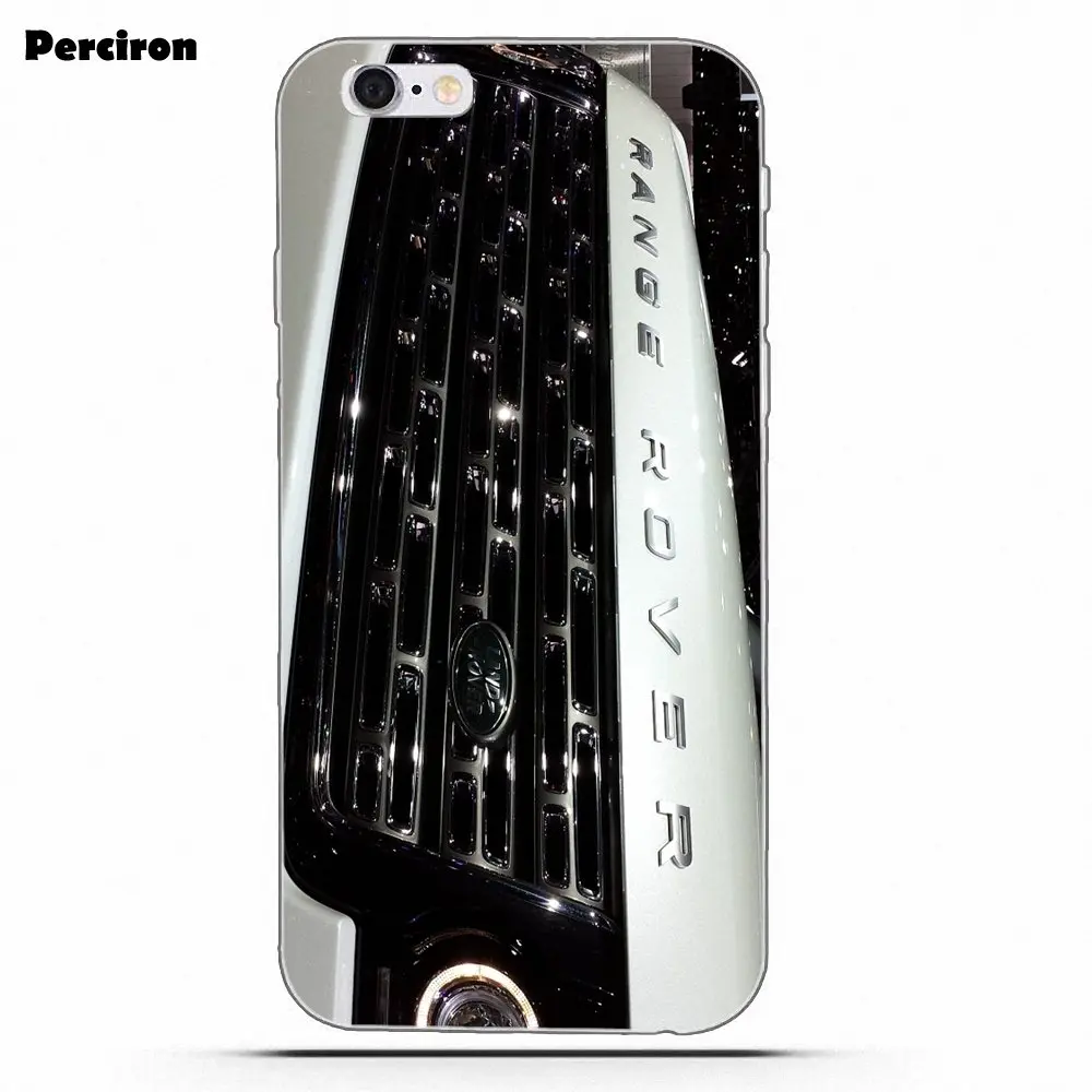 Для белого Range Rover Grill Cool Car для iPhone X 4 4S 5 5C SE 6 6 S 7 8 Plus Galaxy S5 S6 S7 S8 Grand Core II Prime Alpha