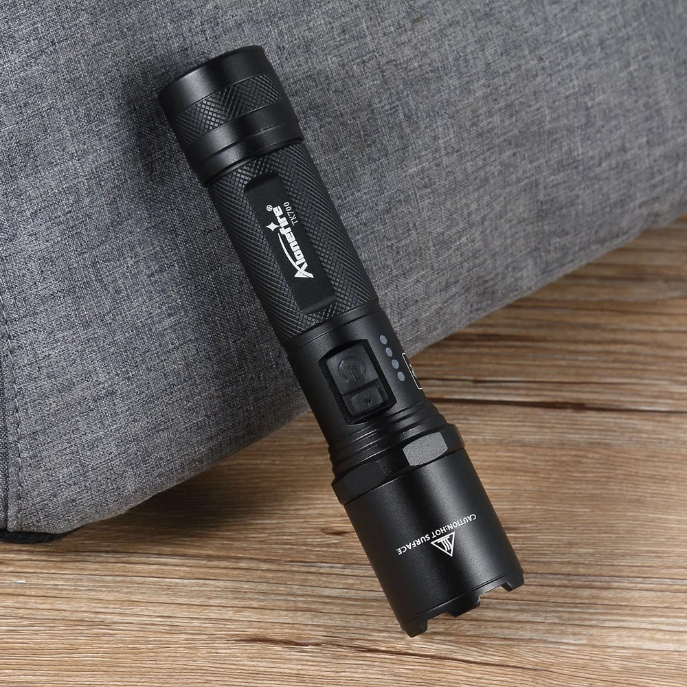 AloneFire TK700 CREE L2 led flashlight USB Rechargeable Torch Tactical lamp burst flashing Self-defense police Work light 18650 AloneFire TK700 CREE L2 led flashlight USB Rechargeable Torch Tactical lamp burst flashing Self-defense police Work light 18650