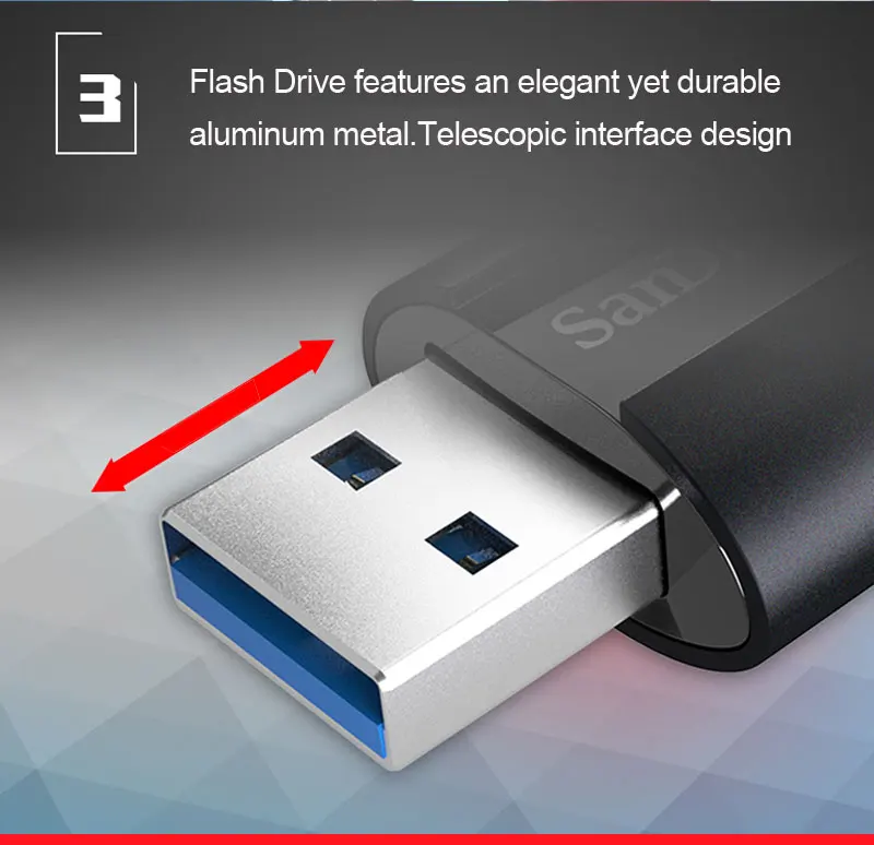 Двойной Флеш-накопитель SanDisk Extreme PRO USB3.1 твердотельный накопитель флэш-Drive128GB 256 ГБ 420 МБ/с. супер быстрый твердотельный производительность в USB флэш-накопитель