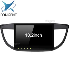 Android мультимедийный автомобильный проигрыватель для Honda CRV 2012 2013 Octa Core 10,2 дюймов ips экран радио ГЛОНАСС gps навигация