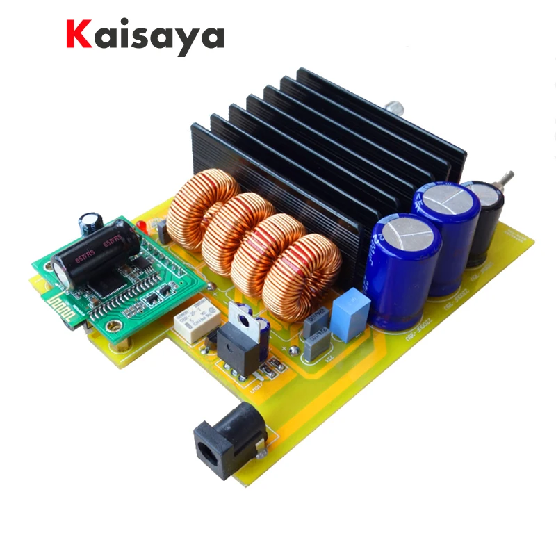 

TDA7498E 160W + 160W 4ohms 80W + 80W 4ohms 36V DC ISSC Bluetooth Power HiFi Amplifier Board with 3.5mm AUX input T0382