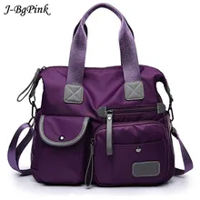 Новое поступление, женская сумка, Большая вместительная Повседневная сумка-мессенджер, Женская нейлоновая Водонепроницаемая винтажная сумка через плечо, женская сумка