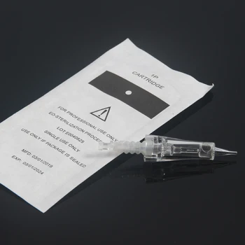 

10pcs 1rl/3rl/5rl membrane cartridge needle microneedling eyebrow tattoo needle for permanent makeup machine