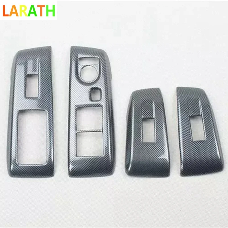 Для Honda City 2008 2012 углеродного волокна для леворульных автомобилей двери окна