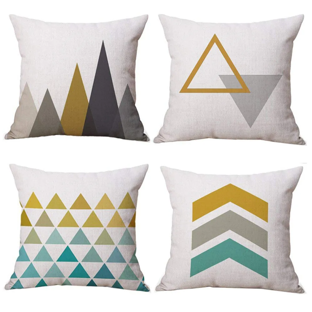 

ISHOWTIENDA Fashion Solid Throw Pillow Cases Cafe Sofa Cushion Cover Home Decor For Sofa Reversible Pillowcase
