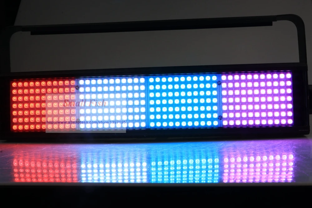 2 шт./партия цветной светодиодный диско-диджей мерцающий DMX профессиональное осветительное оборудование ди-джеев эффект вечеринка
