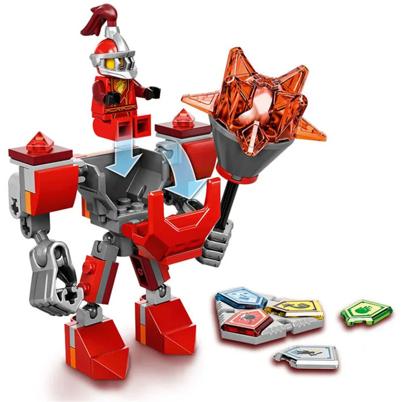 

Gifts Bela 10585 Pogo Nexus Nexo Knights Powers Pouvoirs Aaron Lance Clay Building Blocks Bricks Compatible legoe Toys