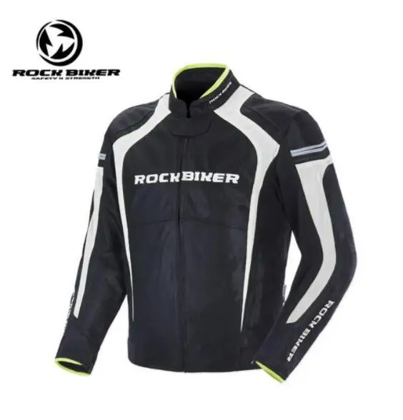 

New polyester riding breathable mesh motorcycle jacket men's spring and summer thin Moto Racing with top CE protective cover 32