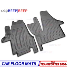 Для Volkswagen Transporter 2004-автомобильные Затопленные коврики ковры Авто Пол пылезащитный Противоскользящий Автомобиль Стайлинг украшение интерьера