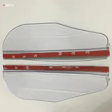 2Pcs/pair Universal Flexible PVC Car Accessories Rearview Mirror Rain Shade Rainproof Blades Car Back Mirror Eyebrow Rain Cover