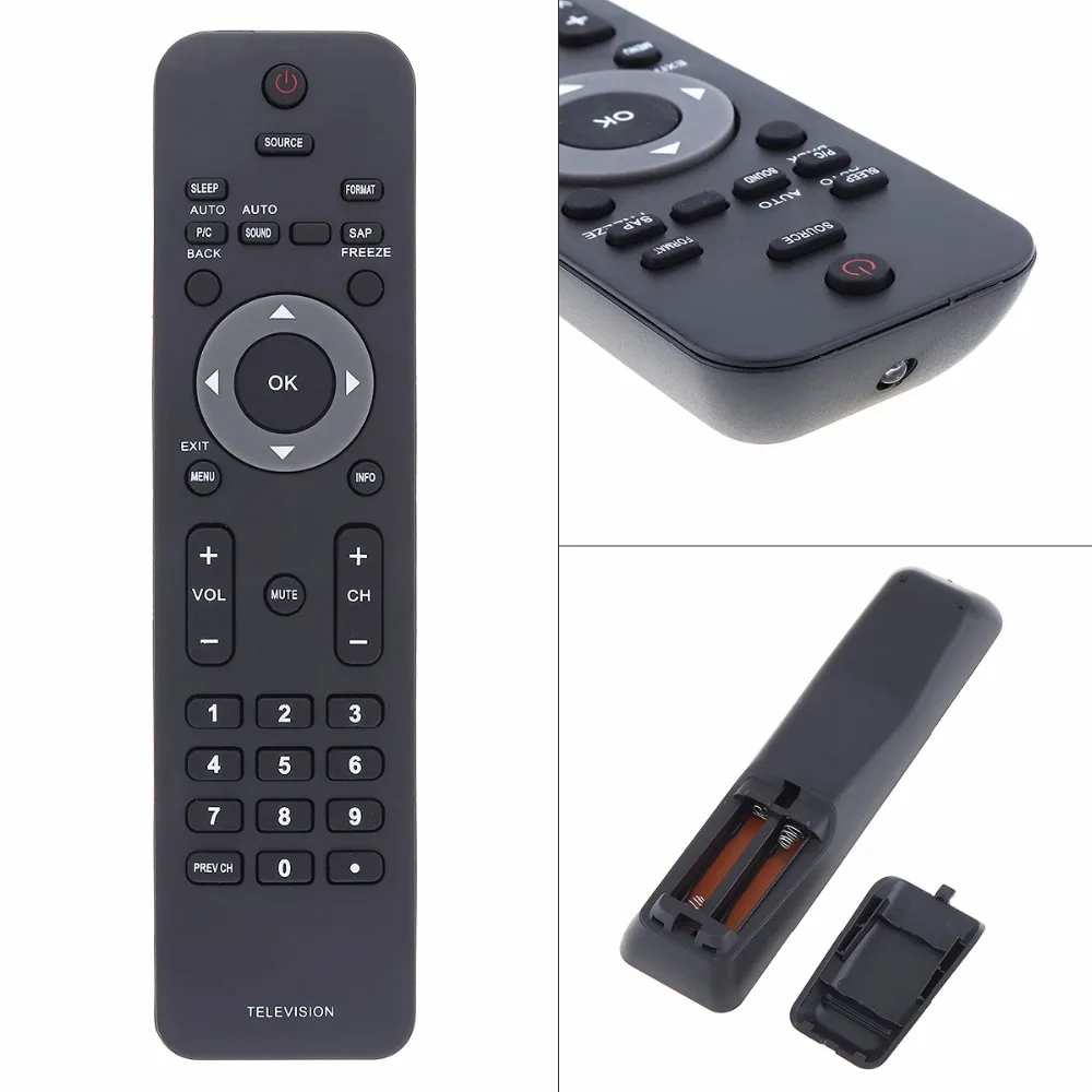 

TV Replacement Remote Control with Long Transmission Distance for Philips19PFL3504D / 19PFL3504D / F7 19PFL3505D / 19PFL4505D