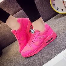 Хорошая кожаная обувь для отдыха для Для женщин беговые кроссовки; женская спортивная обувь светильник Удобная воздухопроницаемая обувь; Мода для девочек; спортивная обувь, 35, 36, 37, 38