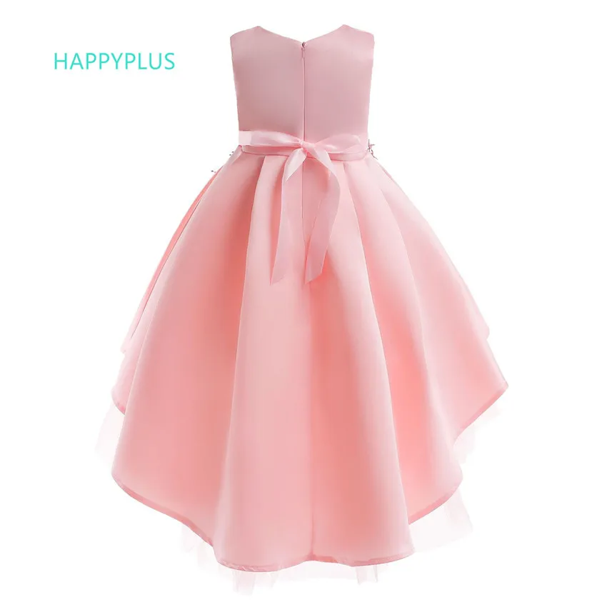 HAPPYPLUS/Детское платье с цветочным рисунком Одежда для девочек 3, 4, 5, 6, 7, 8, От 9 до 10 лет, детское платье принцессы, вечерние, свадебные, рождественские платья для девочек