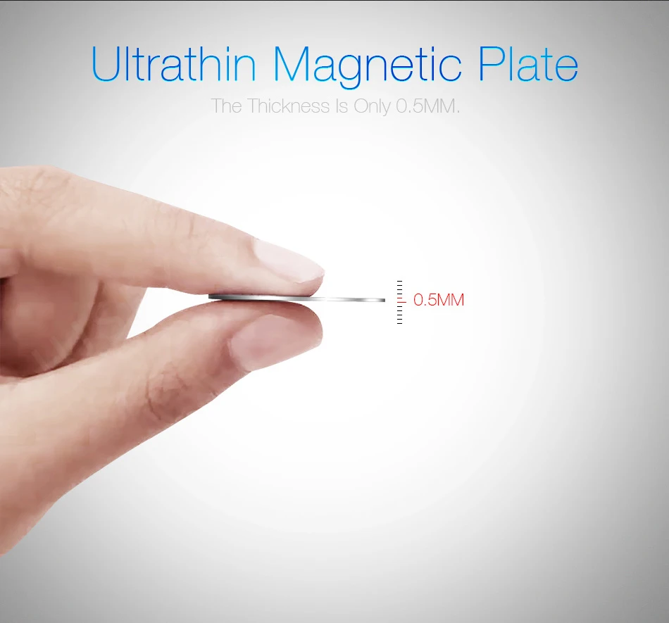Магнитная металлическая пластина Универсальный сменный комплект металлических пластин с клеем для магнитного автомобильного держателя телефона Магнитная подставка для мобильного телефона