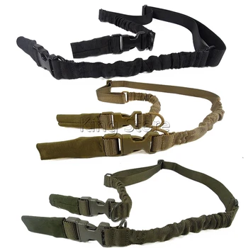 

Outdoor Hunting Tactical Nylon Multi-function Adjustable 1 or 2 Point Rifle Gun Sling Quick Detach QD Swivel End Gun Strap